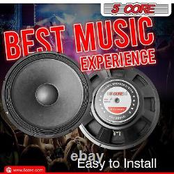 5Core 15 inch Subwoofer Replacement Raw Speaker 2000W Sub Woofer DJ PA Pro Audio