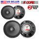 5core 2 Pcs 15 Inch 2000 W 8 Ohm Voice Coil Subwoofer Pa Dj Audio Pro Speaker