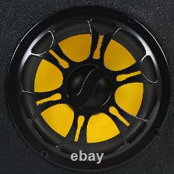 6'' 600W FM/ USB Black Bluetooth Speaker Car Subwoofer Heavy Bass Sound System