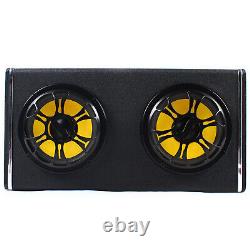 600W Bluetooth Car Speaker 360° Heavy Bass Subwoofer Sound System USB with Remote