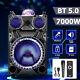 7000w 12'' Portable Wireless Bluetooth Speaker Subwoofer Heavy Bass Arty System