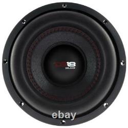 8 Car Audio Subwoofer 1600W Max SVC 4 Ohm Bass Sub Speaker 2 Pair DS18 SLC-8S