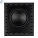 8 In-wall Passive Subwoofer Audio Speaker Home Theater Cinema Paintable Grille
