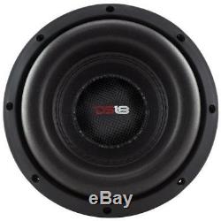 8 Subwoofer 1800W Dual 4 Ohm Car Audio Truck Bass Speaker Sub 1 Pair DS18 Z8