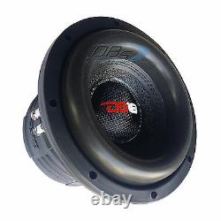 8 Subwoofer 3600W Dual 4 Ohm Car Audio Truck Bass Speaker Sub 2 Pair DS18 Z8