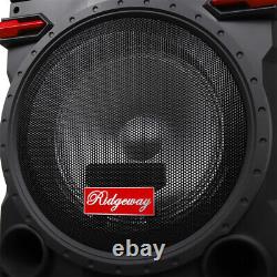 9000W Portable Bluetooth Speaker Heavy Bass Sound System Party Dual10 Subwoofer