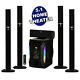 Acoustic Audio Bluetooth Tower 5.1 Home Speaker System With 8 Powered Subwoofer