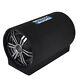 Active 12 Car Audio Subwoofer Tube Speaker 600w Enclosure 4 Ohm With Rear Vent