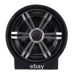 Active 12 Car Audio Subwoofer Tube Speaker 600W Enclosure 4 Ohm with Rear Vent