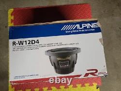 Alpine R-W12D4 12 inch 2250W Audio Subwoofer this speaker is a beast brand new