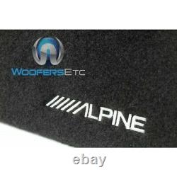 Alpine Sbt-s10v 10 1000w Subwoofer Bass Speaker & Ported Enclosure Slant Box
