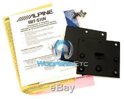 Alpine Sbt-s10v Single 10 Swt 1000w Ported Subwoofer Enclosure Bass Speaker New