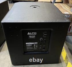 Alto Professional TS15S 15 Powered Active DJ Pro Audio Subwoofers Subs Pair