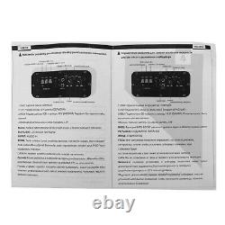 Andeman 10'' 900W Car Audio Speaker Power Subwoofer Power Amplifier Car Sub US