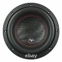 AudioPipe TXX-BDC4-8 1000 Watt Car Audio 4 Ohm Speaker DVC Subwoofer, Black