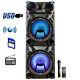 Befree Sound 12 Dual Subwoofer Bluetooth Portable Dj Pa Party Speaker Withlights
