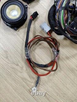 BMW F15 Subwoofer Speaker Amplifier Bang Olufsen Sound SET+cover+wires 9367994