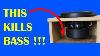 Bass In A Small Space Sealed Subwoofer Enclosure Design Parts Express