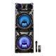Befree Rechargeable Bluetooth 12-in Double Subwoofer Portable Party Speaker2325