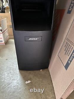 Bose Acoustimass 10 Series IV Subwoofer with Surround Sound Speakers Tested Nice
