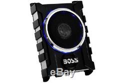 Boss Audio Bass1300.3 8 1300w Amplified Powered Subwoofer + 2 Speaker Channels