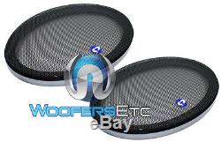 CDT CAR AUDIO ES-0690 GOLD 6x9 SUBWOOFER EXTENDED MID-BASS SPEAKERS PAIR NEW