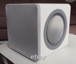 Cambridge Audio MINX X201 Ultra Compact Subwoofer Speaker EACH Gloss White