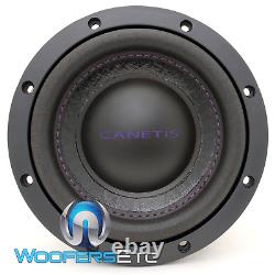 Canetis Gc300 6.5 300w Rms Sub Dual 2-ohm Car Audio Subwoofer Bass Speaker New