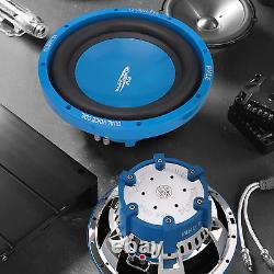 Car Vehicle Subwoofer Audio Speaker 12 Inch Blue Injection Molded Cone, Blue C