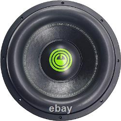 Car Vehicle Subwoofer Audio Speaker 15 Inch Competition Grade Pressed Paper Co