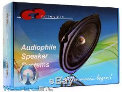 Cdt Audio Cl-69sub/cf 2 Ohm 6x9 180w Rms Carbon Fiber Car Subwoofers Speakers
