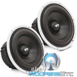 Cdt Audio Es-06+crm 6.8 100w Rms Long Excursion Car Subwoofer Bass Speakers New