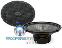 Cdt Audio Hd-690cf. 2 6 X 9 120w Rms 2-ohm Carbon Fiber Subwoofers Speakers New