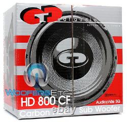 Cdt Audio Hd-800cf 8 Carbon Fiber Cast Alloy Audiophile Subwoofer Speaker New