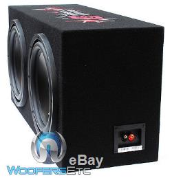 Cerwin Vega Bkx212s 3000w Car 12 Subwoofers Speakers + Box + Bass Amplifier New