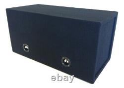 Custom Sealed Sub Box Subwoofer Enclosure for 2 12 JL Audio 12W6 W6 12W6v3 Subs
