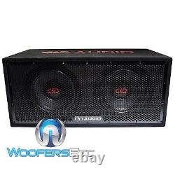 DD AUDIO LE-512.2 2 x 12 2400W SUBWOOFER LOADED ENCLOSURE BASS SPEAKERS BOX NEW