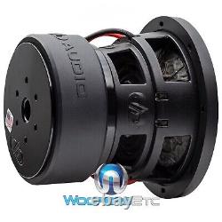 DD Audio 1506-d4 6.5 USA Made 2400w Dual 4-ohm Car Subwoofer Bass Speaker New