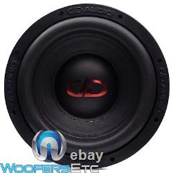 DD Audio 610e-d2 10 Car Sub Woofer 2400w Dual 2-ohm Subwoofer Bass Speaker New