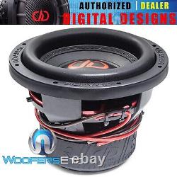 DD Audio 610f-d2 10 Car Sub Woofer 3000w Dual 2-ohm Subwoofer Bass Speaker New