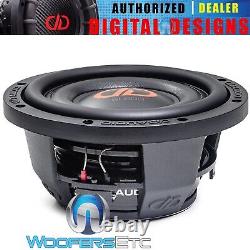 DD Audio Sl608-d4 8 Slim Shallow 600w Dual 4-ohm Car Subwoofer Bass Speaker New