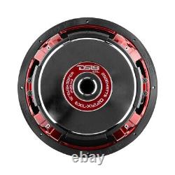 DS18 EXL-X12.2D 12 Car Audio Subwoofer 2500 Watts Dvc 2-Ohms (1 Speaker)