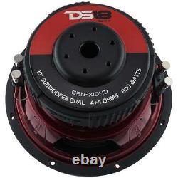 DS18 GEN-X104D 10 Car Audio Subwoofer 800W MAX Dvc 4-Ohm 1 Speaker