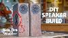 Diy Speaker Build 2 Way Side Fire Subwoofer Speakers