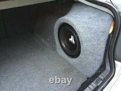 E46 3 Series Saloon 5dr Stealth Sub Speaker Enclosure Box Sound Bass Audio 10 12