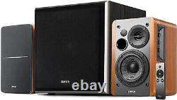 Edifier R1280T Powered Bookshelf Speakers with T5 Powered Subwoofer Bundle