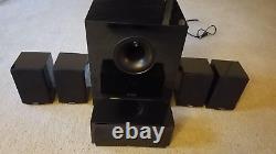 Energy Take Classic 5.1 surround sound speaker system with Sub Woofer excellent