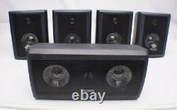Epic Sound 5.1 Surround Sound Speakers With Passive Subwoofer NEW Open Box