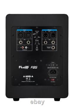 Fluid Audio F8S 200W 8 Active Studio Reference Subwoofer (Black)