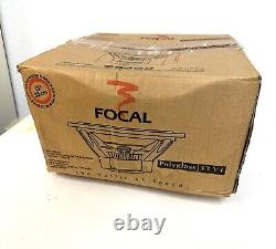 Focal 33 V1 13 Sub 800W DUAL 4-OHM Polyglass Subwoofer Clean Bass Speaker NEW